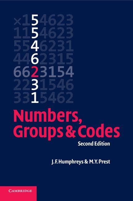 Produktbild: Numbers, Groups and Codes
