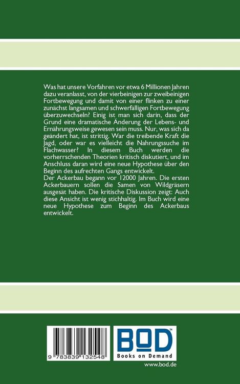 Produktbild: Vom aufrechten Gang und vom Ackerbau