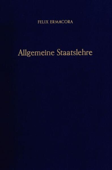 Produktbild: Allgemeine Staatslehre.