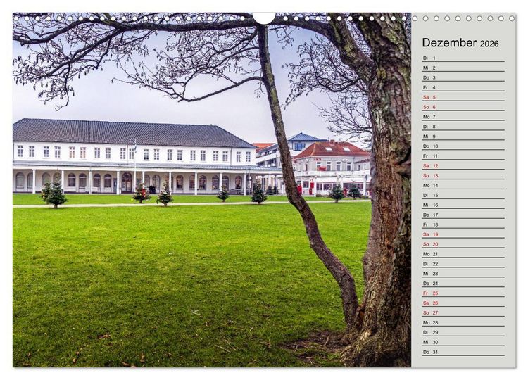 Produktbild: NORDERNEY Geburtstagskalender mit Planerfunktion (Wandkalender 2026 DIN A3 quer), CALVENDO Monatskalender