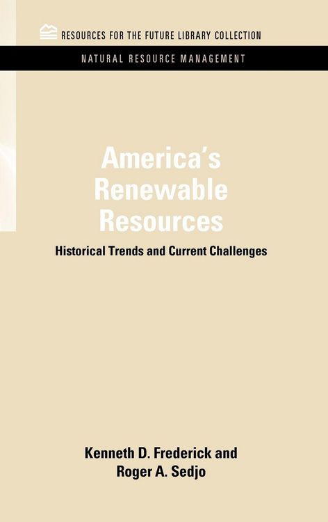 Produktbild: America's Renewable Resources
