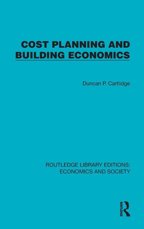 Produktbild: Cost Planning and Building Economics