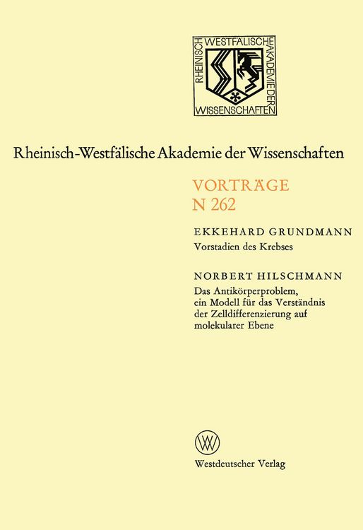 Produktbild: Vorstadien des Krebses