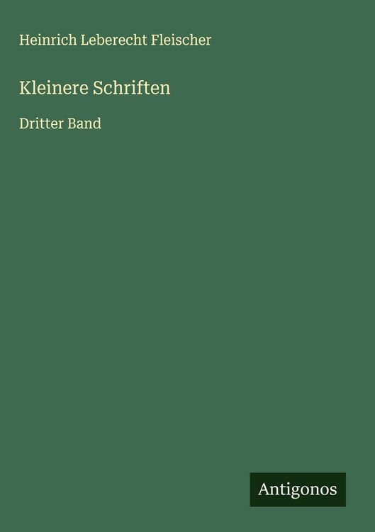 Produktbild: Kleinere Schriften