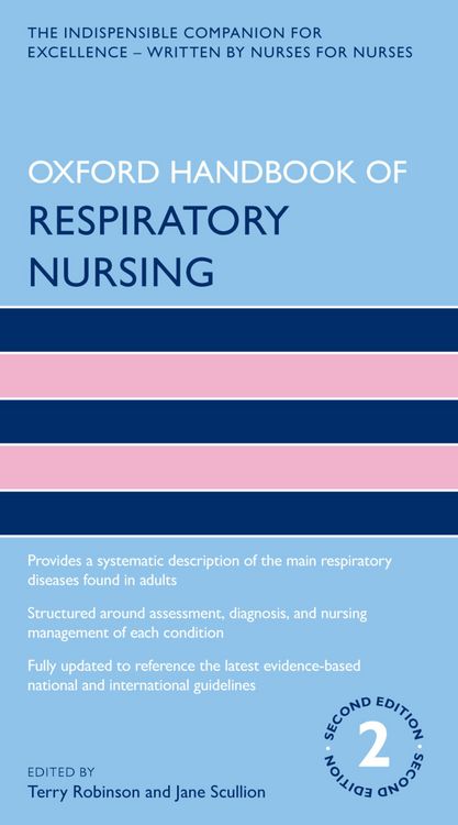 Produktbild: Oxford Handbook of Respiratory Nursing