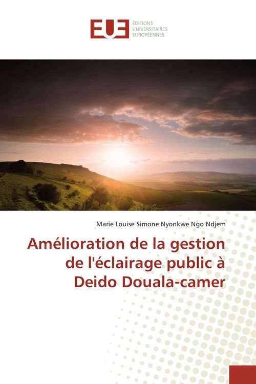 Produktbild: Am&eacute;lioration de la gestion de l'&eacute;clairage public &agrave; Deido Douala-camer