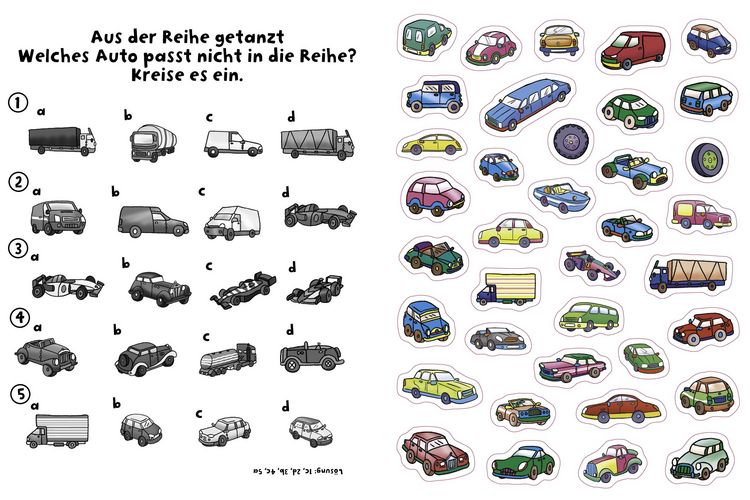 Produktbild: 555 Sticker Autos