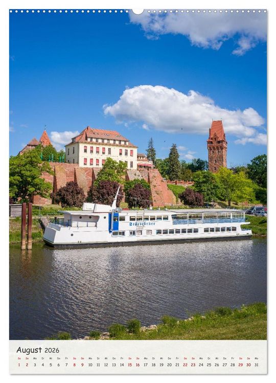 Produktbild: Tangerm&uuml;nde - Historische Altstadt an der Elbe (Wandkalender 2026 DIN A2 hoch), CALVENDO Monatskalender