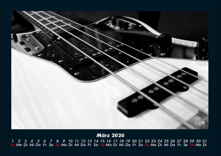Produktbild: Musik 2026 Fotokalender DIN A4
