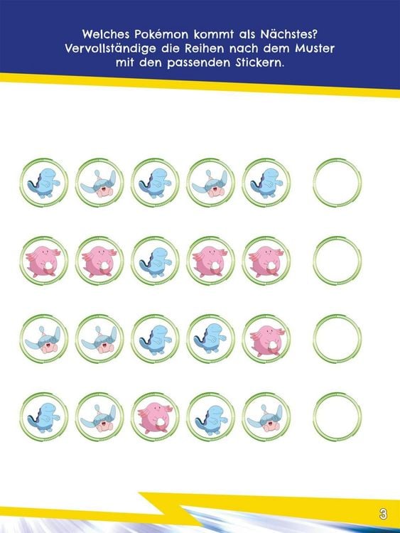 Produktbild: Pok&eacute;mon Activity-Buch: Pok&eacute;mon Mein Sticker- und Malspa&szlig;