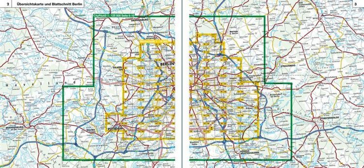 Produktbild: ADAC Autofahreratlas Berlin 1:14.000