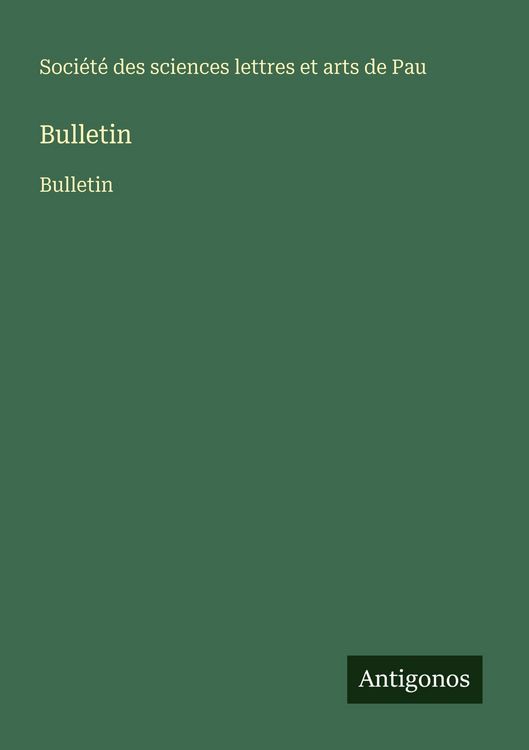 Produktbild: Bulletin
