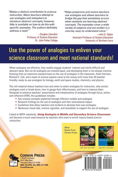 Produktbild: Using Analogies in Middle and Secondary Science Classrooms