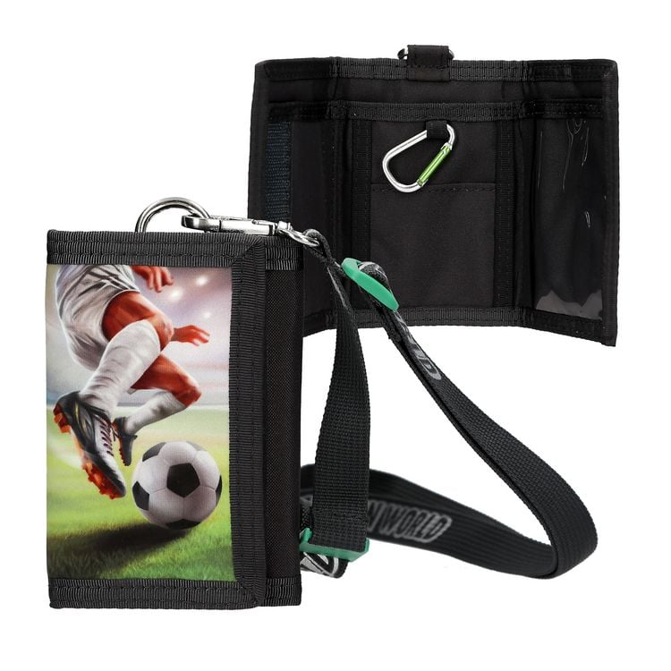 Produktbild: Action World Portemonnaie mit Lanyard Fussball