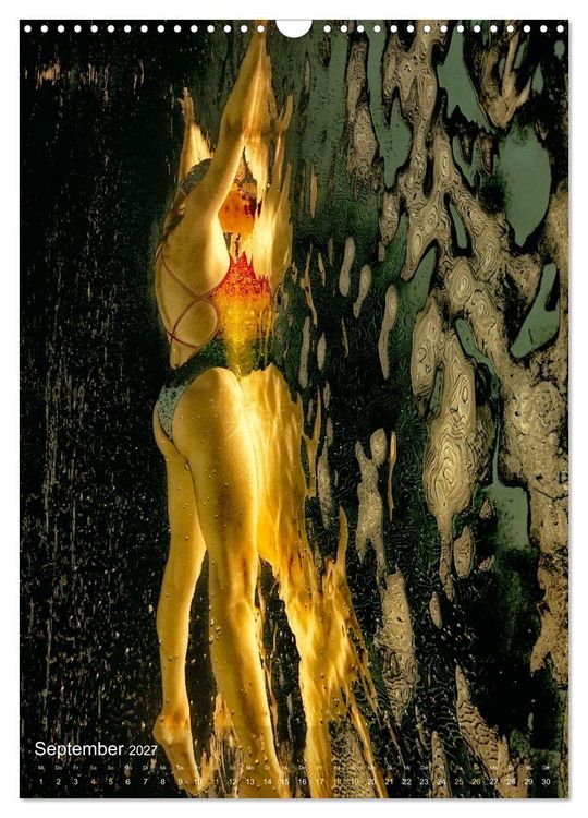Produktbild: FREI SCHWIMMEN (Wandkalender 2027 DIN A3 hoch), CALVENDO Monatskalender