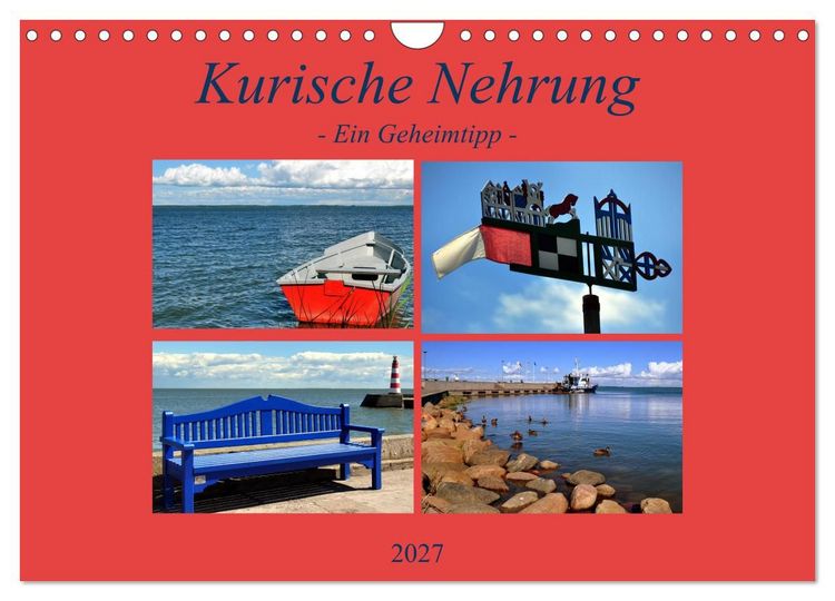 Produktbild: Kurische Nehrung - ein Geheimtipp (Wandkalender 2027 DIN A4 quer), CALVENDO Monatskalender