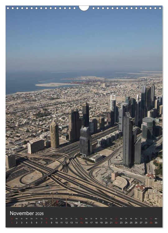 Produktbild: Dubai (Wandkalender 2026 DIN A3 hoch), CALVENDO Monatskalender