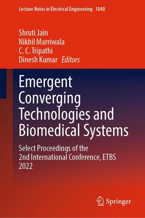Produktbild: Emergent Converging Technologies and Biomedical Systems