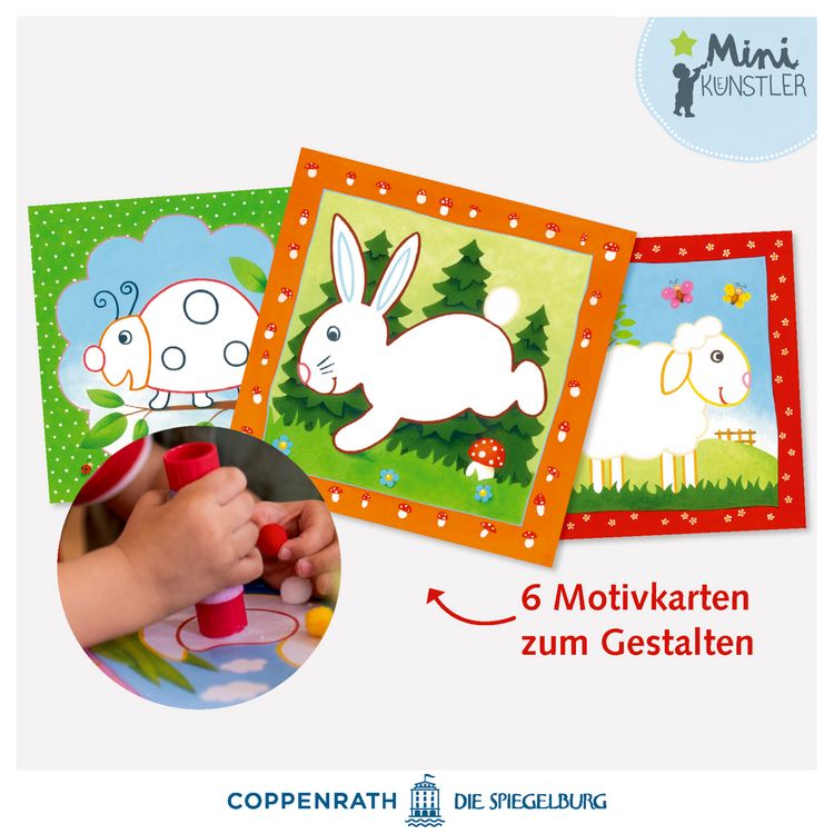 Produktbild: Mein erstes Bastelset: Kn&uuml;ddelbilder