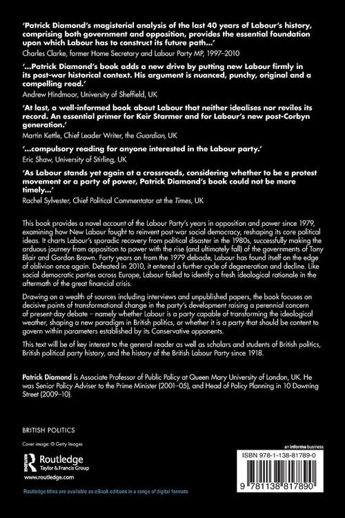 Produktbild: The British Labour Party in Opposition and Power 1979-2019