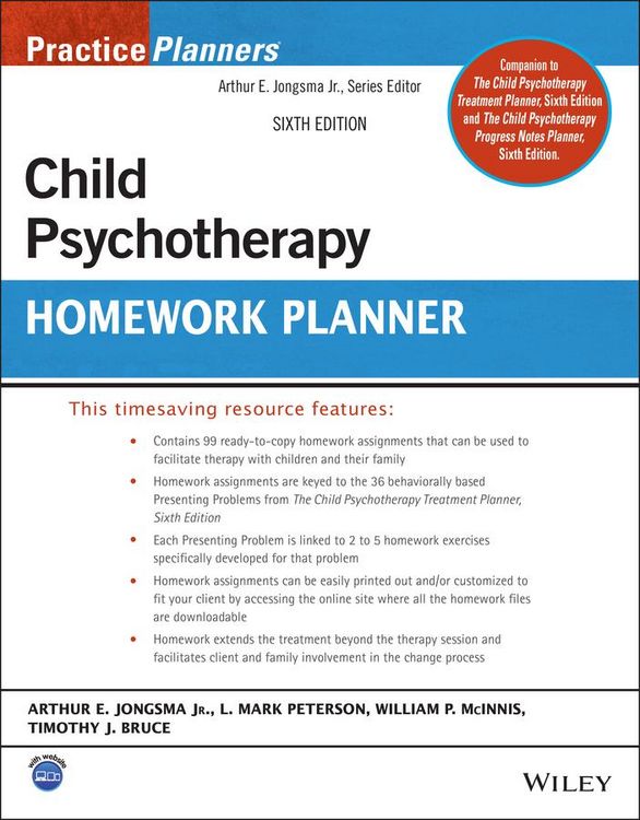 Produktbild: Child Psychotherapy Homework Planner