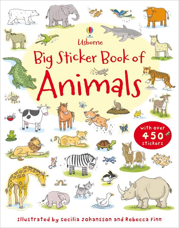 Produktbild: Big Sticker Book of Animals