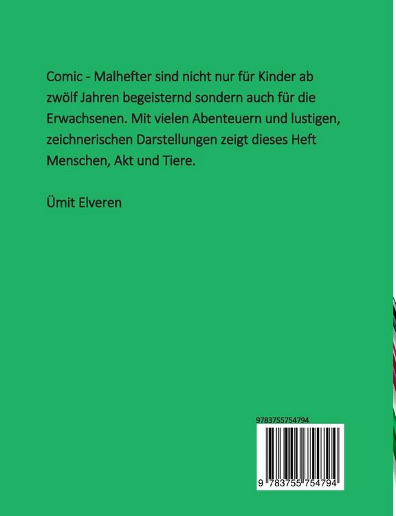 Produktbild: Comic-Malheft ab zw&ouml;lf Jahren