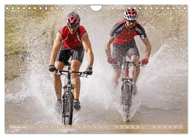 Produktbild: Mountainbike - &Uuml;ber Stock und Stein: Edition Funsport (Wandkalender 2026 DIN A4 quer), CALVENDO Monatskalender