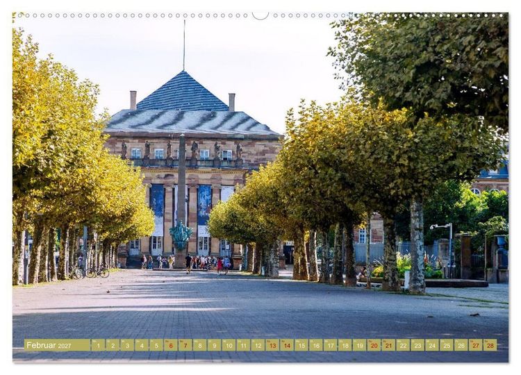 Produktbild: Strasbourg. Zeitlose Impressionen zwischen Ill und M&uuml;nster (hochwertiger Premium Wandkalender 2027 DIN A2 quer), Kunstdruck in Hochglanz