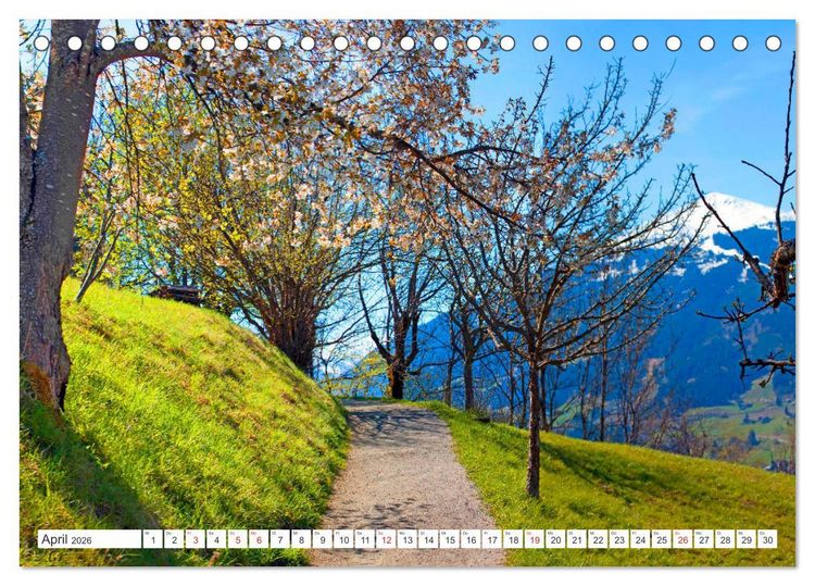 Produktbild: Gr&uuml;&szlig;e aus Bad Hofgastein (Tischkalender 2026 DIN A5 quer), CALVENDO Monatskalender