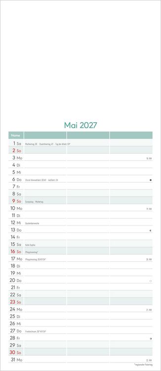 Produktbild: Kreativkalender Planer f&uuml;r 2 2027