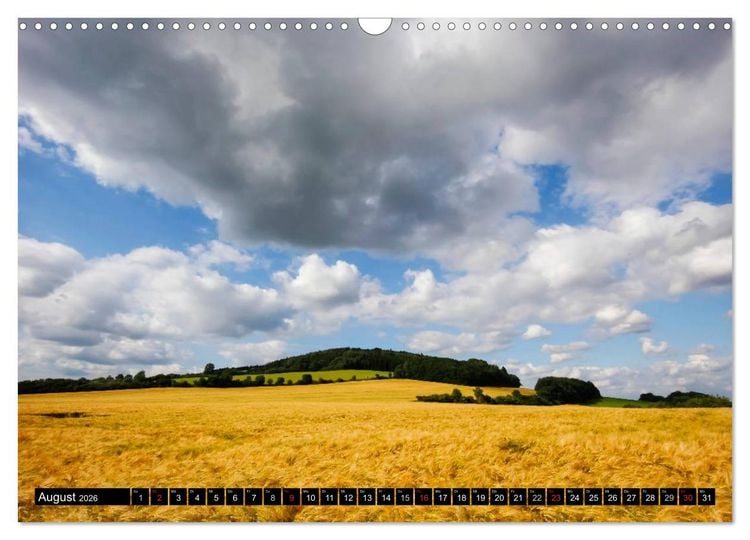 Produktbild: Sch&ouml;ne Landschaften der Oberlausitz (Wandkalender 2026 DIN A3 quer), CALVENDO Monatskalender