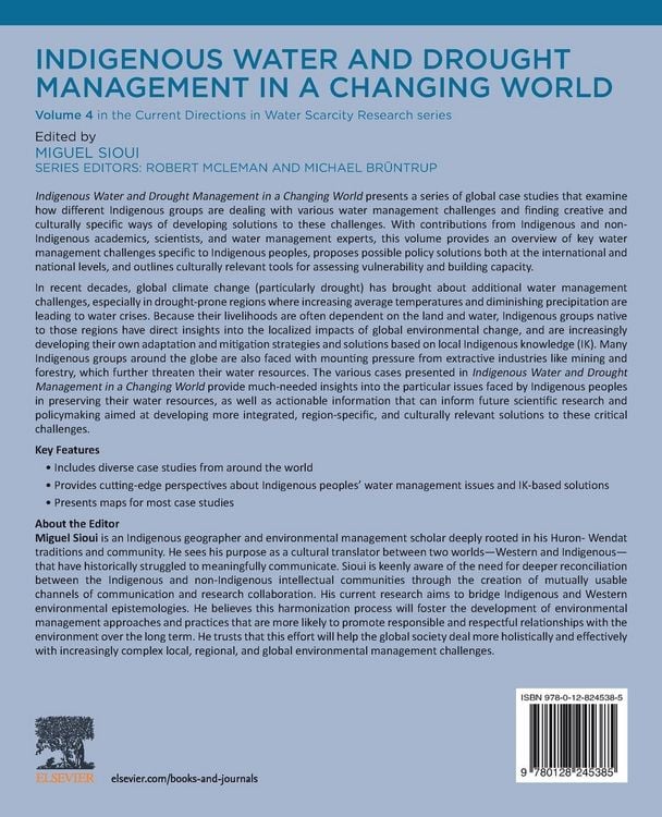 Produktbild: Indigenous Water and Drought Management in a Changing World