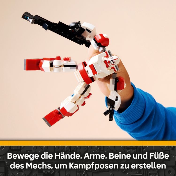 Produktbild: LEGO Star Wars 75448 Klon-Schocktruppen Mech, Spielzeug f&uuml;r Kinder ab 6