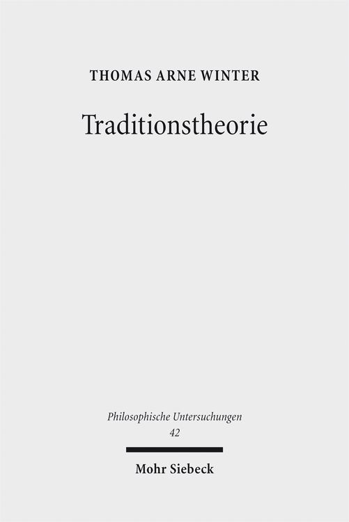 Produktbild: Traditionstheorie