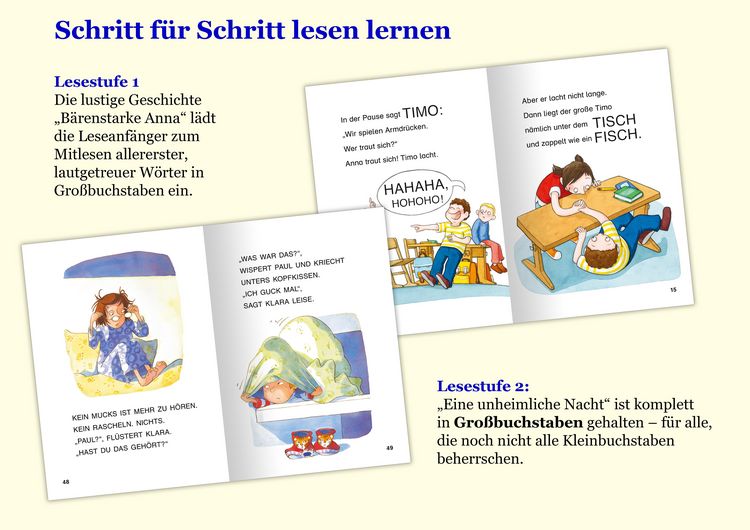 Produktbild: Duden Leseprofi &ndash; Mein dickes Buch zum Lesenlernen: In 4 Stufen zum Leseerfolg