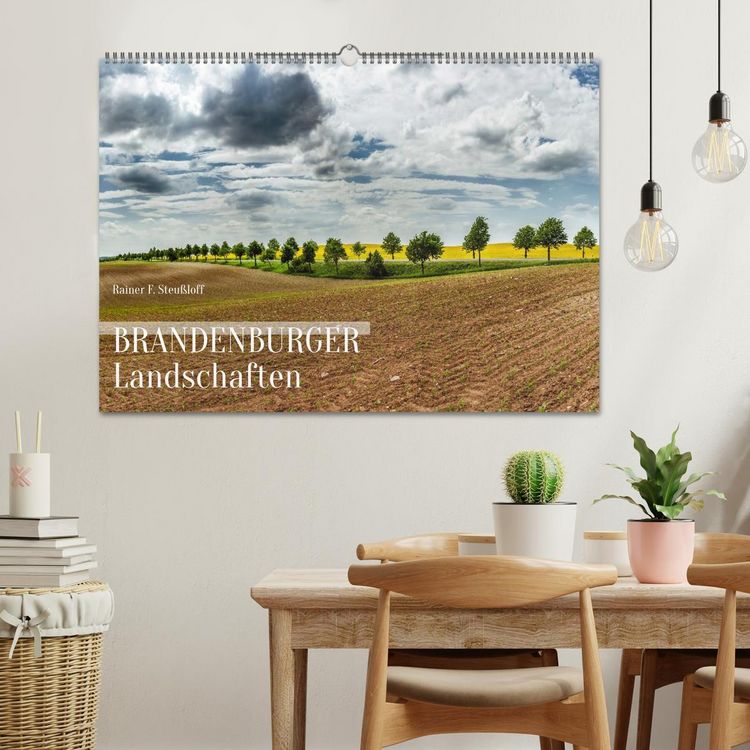 Produktbild: Brandenburger Landschaften (Wandkalender 2026 DIN A2 quer), CALVENDO Monatskalender