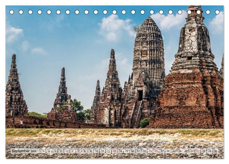 Produktbild: Magical Thailand (Desk Calendar 2026 DIN A5 landscape), CALVENDO 12 Month DeskCalendar