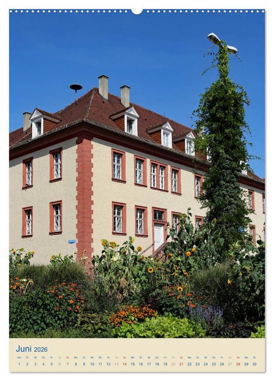 Produktbild: BRUCHSAL (Wandkalender 2026 DIN A2 hoch), CALVENDO Monatskalender