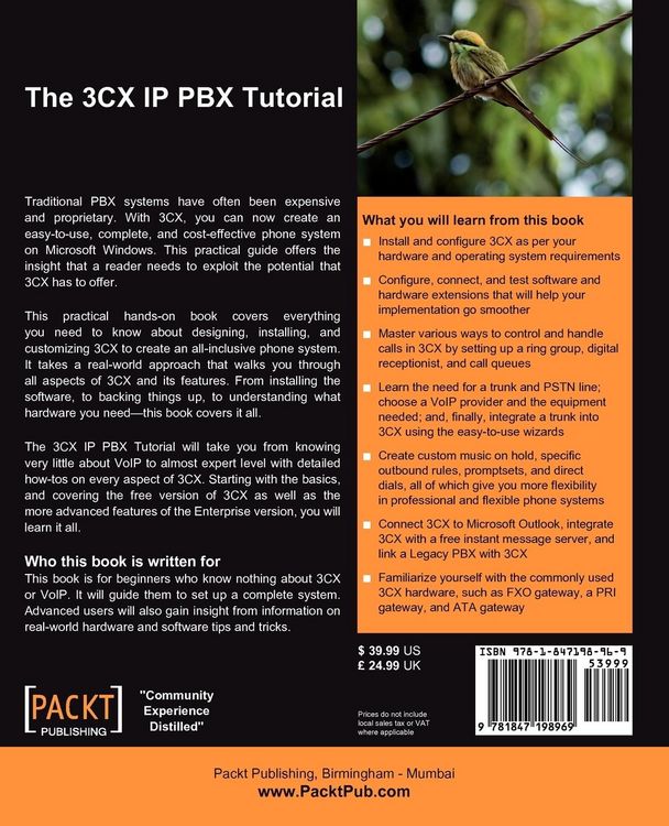 Produktbild: The 3cx IP Pbx Tutorial