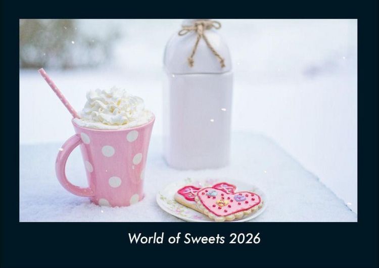 Produktbild: World of Sweets 2026 Fotokalender DIN A4