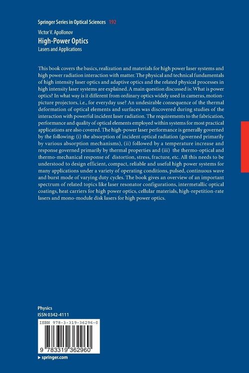 Produktbild: High-Power Optics