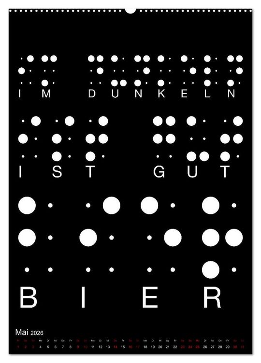 Produktbild: BIER Wandkalender -Trinken mit Stil (Wandkalender 2026 DIN A2 hoch), CALVENDO Monatskalender