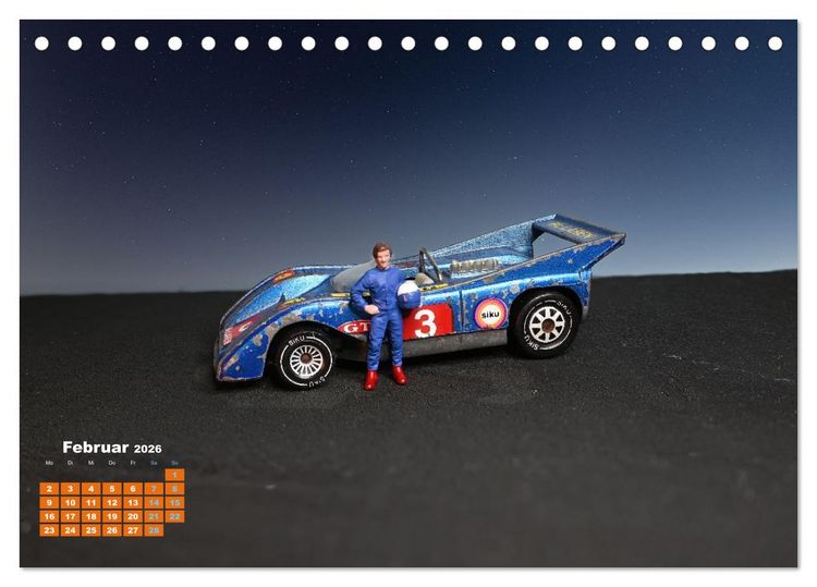 Produktbild: Helden der Sandkiste (Tischkalender 2026 DIN A5 quer), CALVENDO Monatskalender