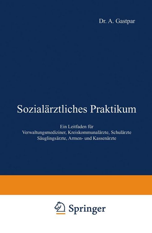 Produktbild: Sozial&auml;rztliches Praktikum
