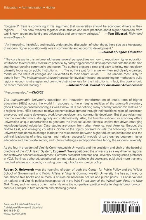 Produktbild: Indispensable University