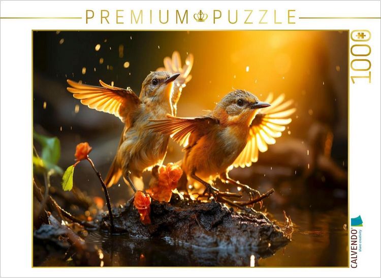 Produktbild: CALVENDO Puzzle V&ouml;gel, Ich m&ouml;chte dich erobern | 1000 Teile Lege-Gr&ouml;&szlig;e 64x48cm Foto-Puzzle f&uuml;r gl&uuml;ckliche Stunden