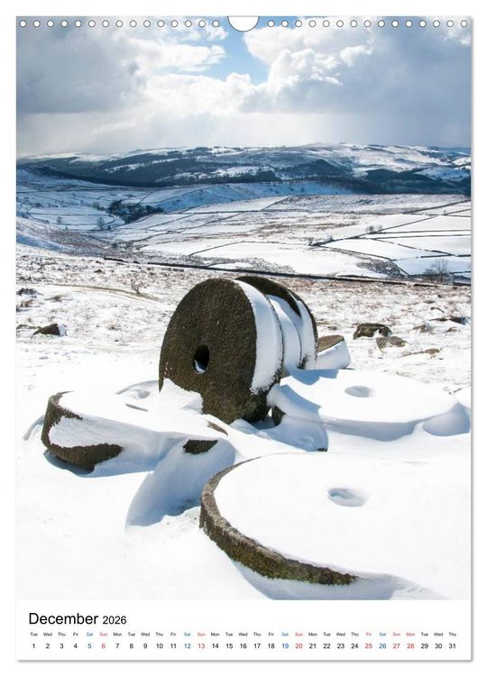 Produktbild: Scenes from the Peak District (Wall Calendar 2026 DIN A3 portrait), CALVENDO 12 Month Wall Calendar