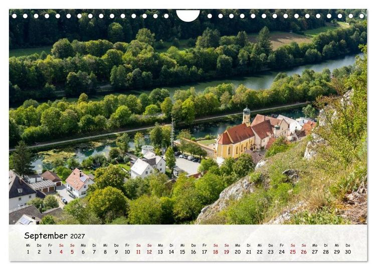 Produktbild: Ein Spaziergang durch Essing im Altm&uuml;hltal (Wandkalender 2027 DIN A4 quer), CALVENDO Monatskalender