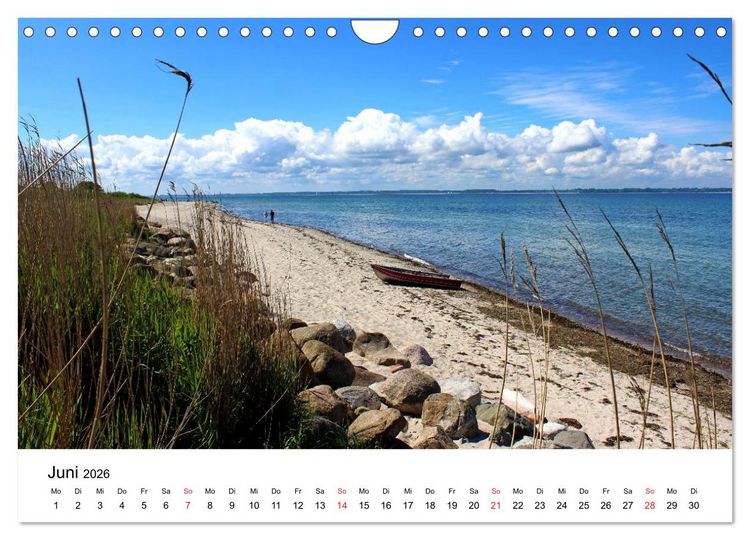 Produktbild: Ostseek&uuml;ste 2026 (Wandkalender 2026 DIN A4 quer), CALVENDO Monatskalender
